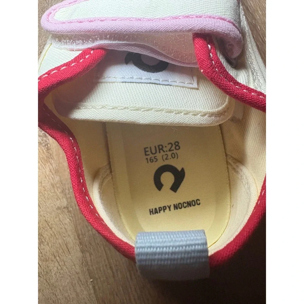Happy Nocnoc Girls‎ Shoes 28 ,Canvas,colors Red Pink